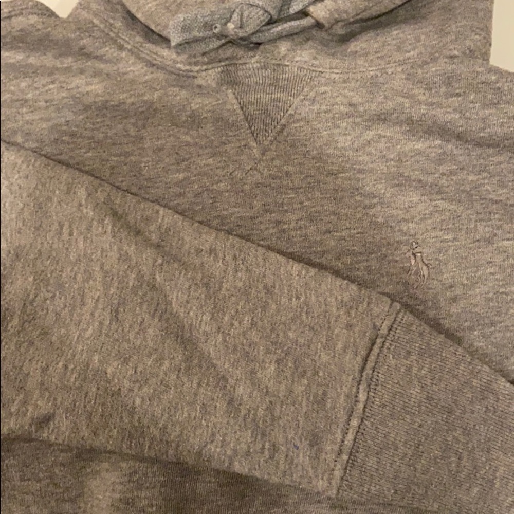 Gray hoodie